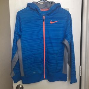 Boys therma fit zip up hoodie